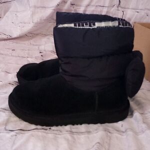 Girls UGGs - Bailey Bow Maxi (black)